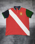 Polo Ralph Lauren Crest Shirt "3" Stampa Grande sul Retro Taglia M