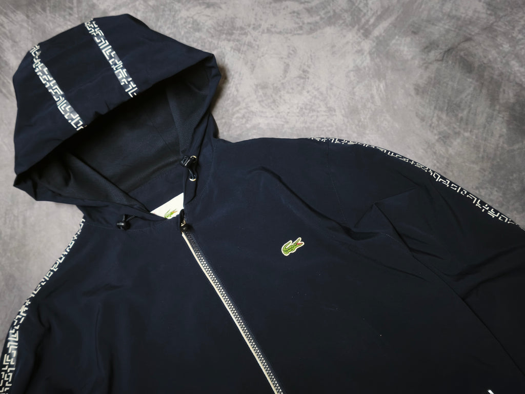 Lacoste Sport Giacca a Vento Blu Scuro Taglia L