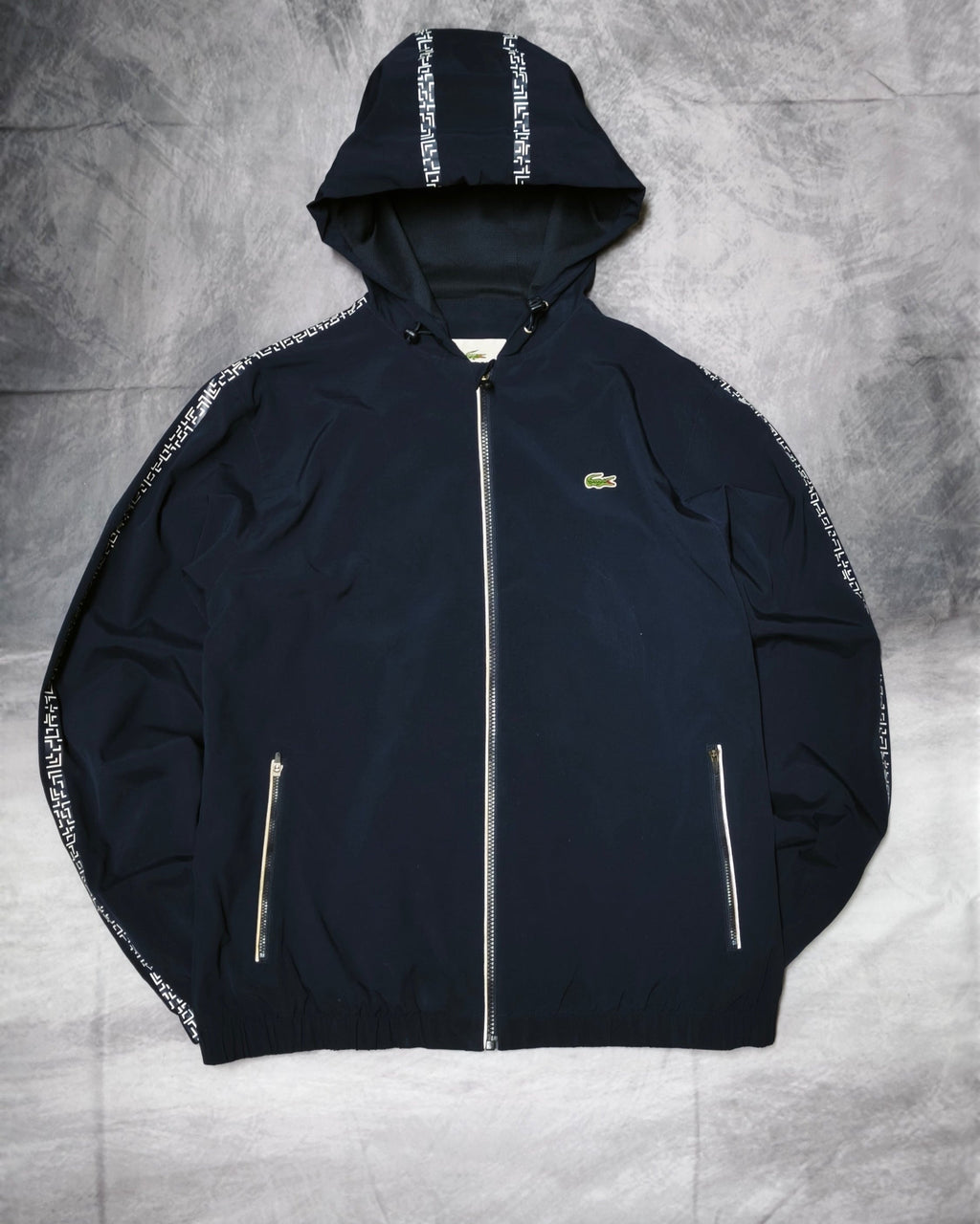 Lacoste Sport Giacca a Vento Blu Scuro Taglia L