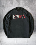 Emporio Armani Maglione Big Eagle Blu Navy Taglia M