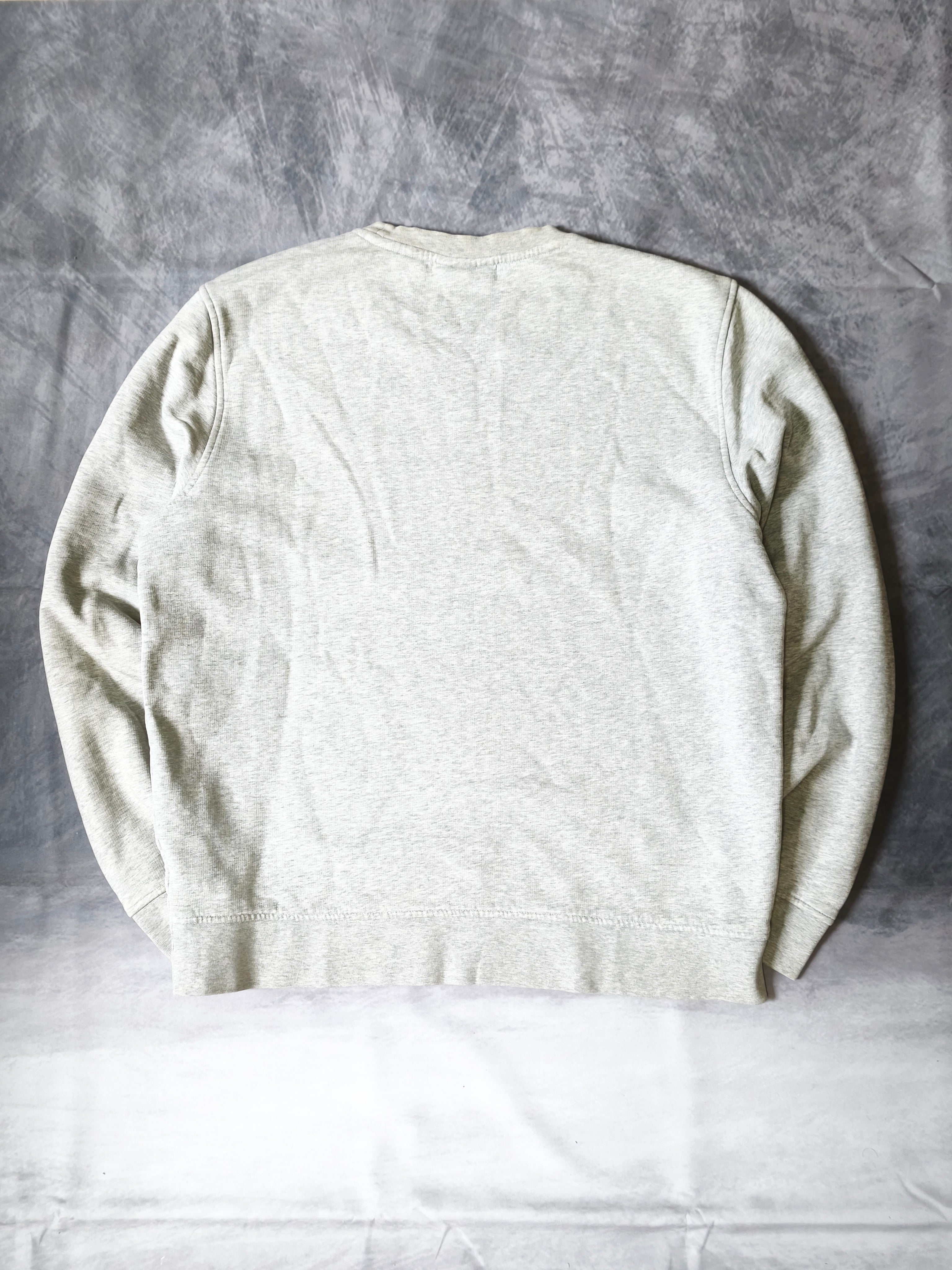 Lacoste Sport Fleece Crewneck Sweater Grey Size M