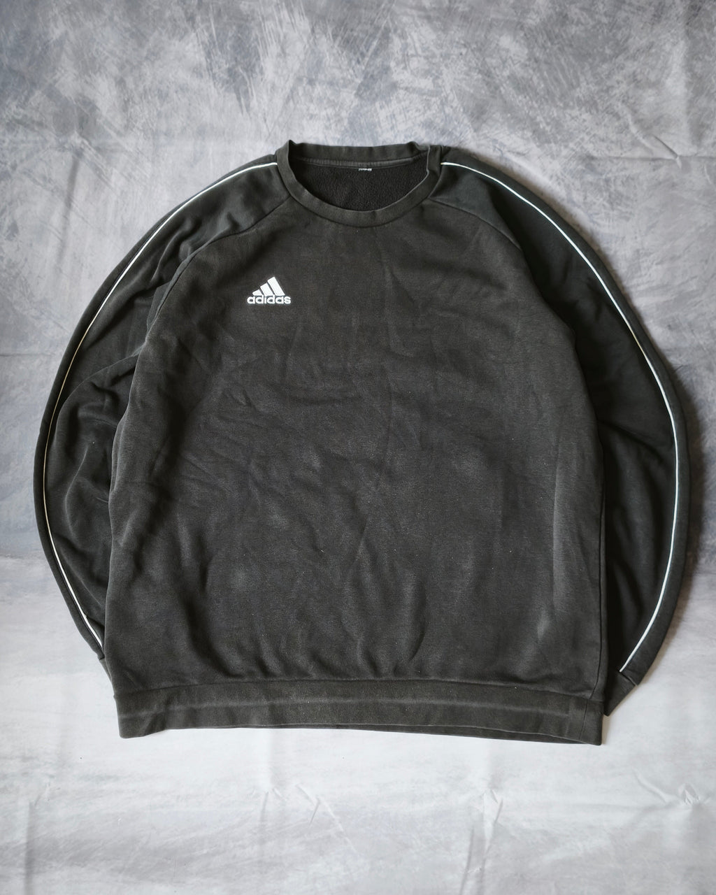 Felpa girocollo Adidas Nera Taglia M