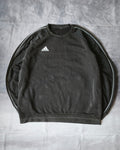 Felpa girocollo Adidas Nera Taglia M