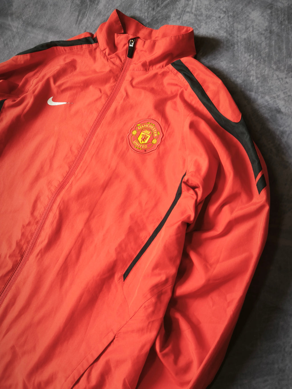Giacca da Tuta Nike x Manchester United Rossa Taglia S