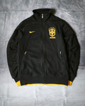 Giacca da tuta Nike x CBF Brasile Nera/Gialla Taglia S