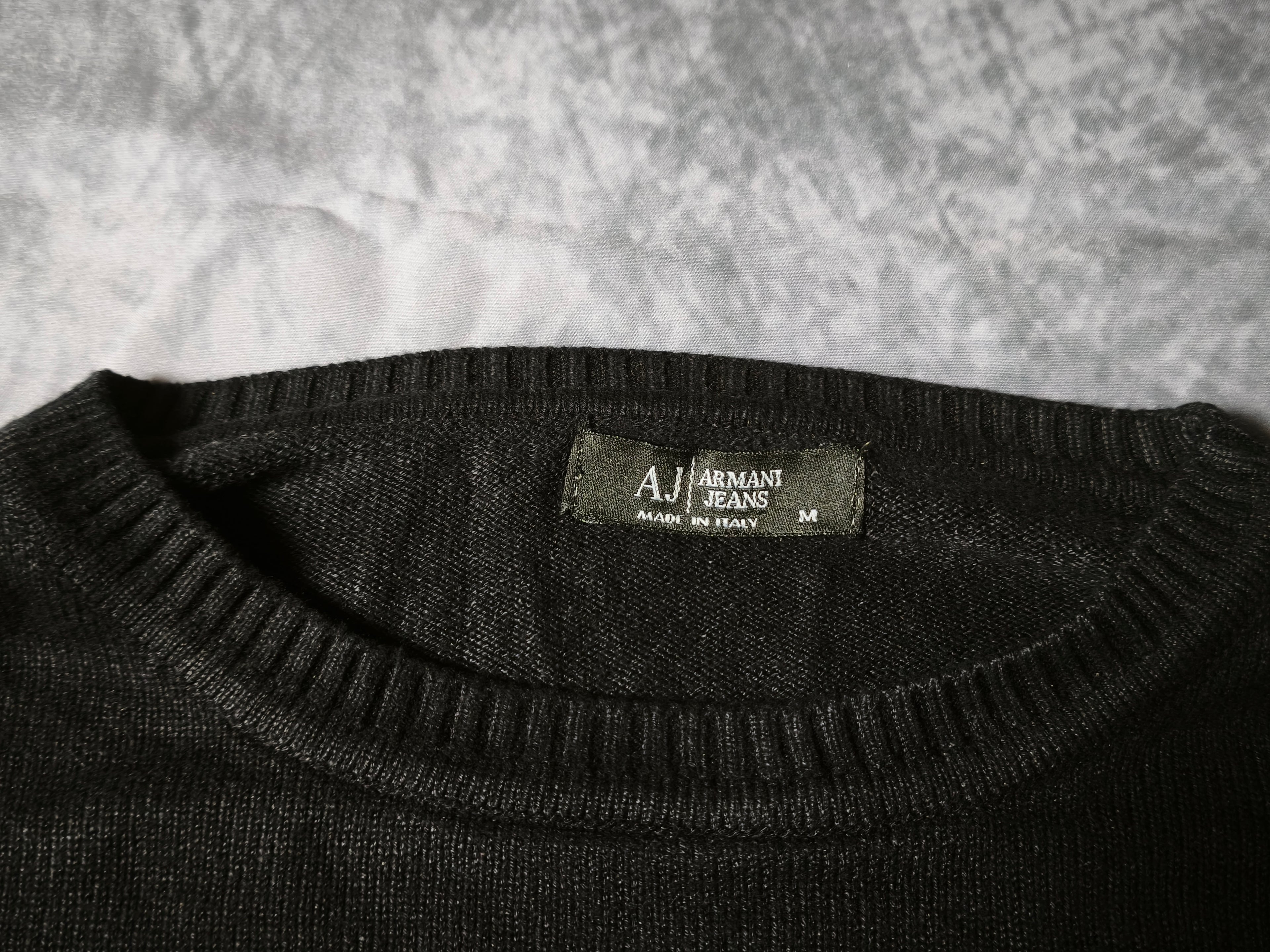 Armani Jeans Knitwear Sweater Black Size M