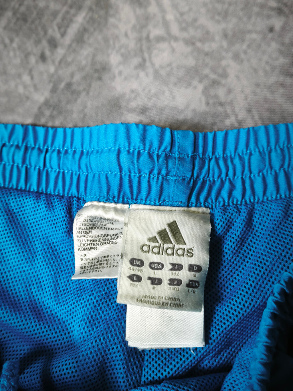Tuta Adidas x Olympique de Marseille Azzurro Cielo/Bianco Taglia L