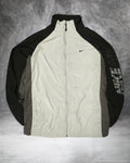 Giacca da tuta in nylon Nike Air Beige/Nero Taglia S