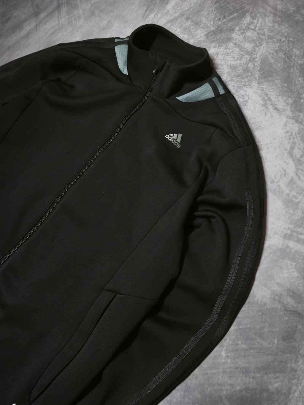 Giacca da tuta Adidas Climalite Nera Taglia M