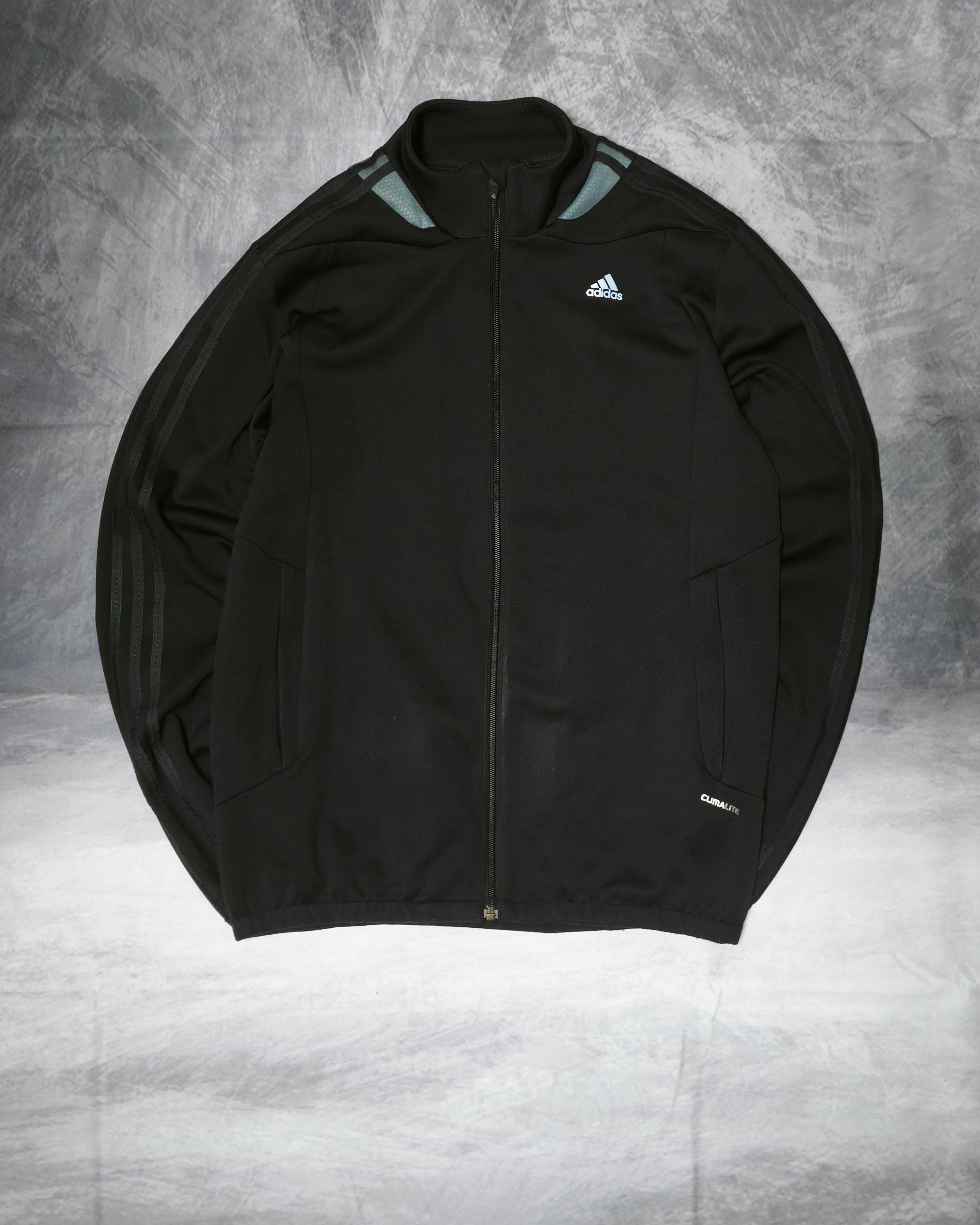 Giacca da tuta Adidas Climalite Nera Taglia M