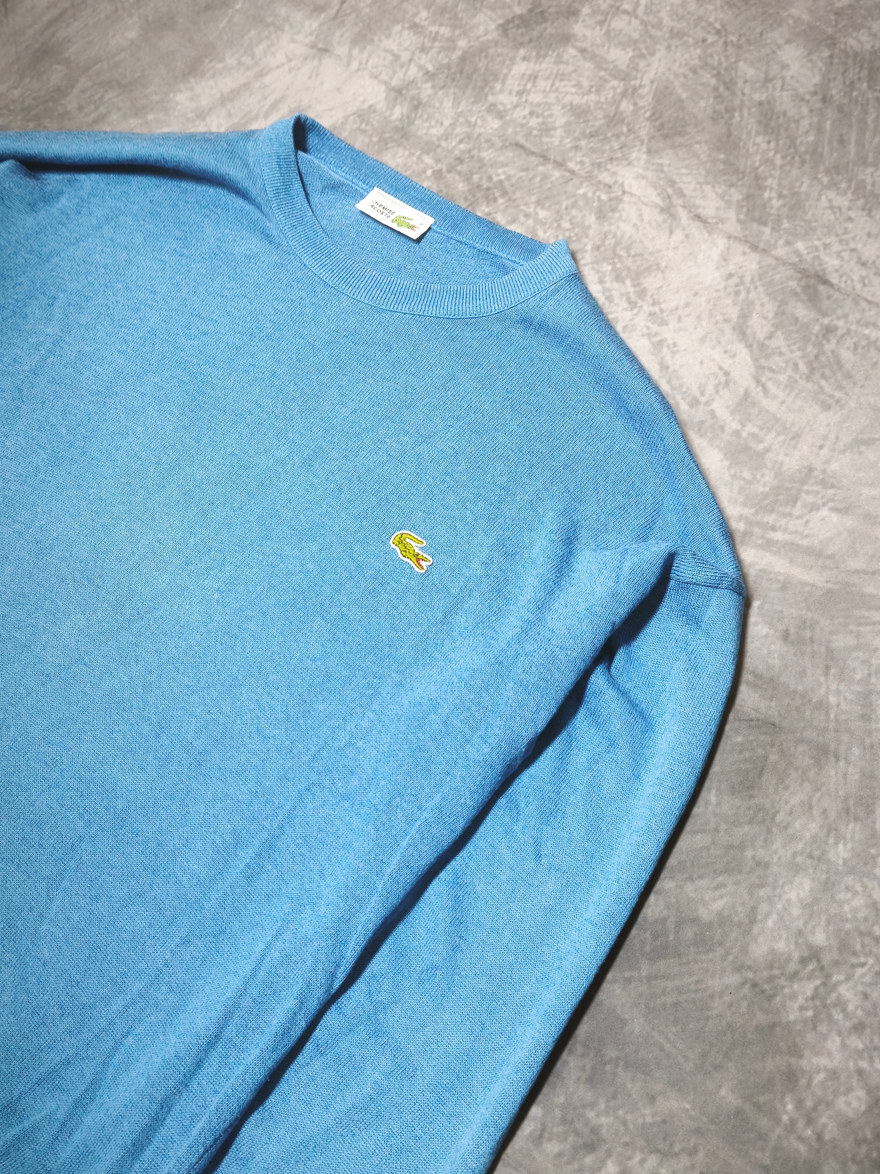 Lacoste Knitwear Sweater Babyblue Size M