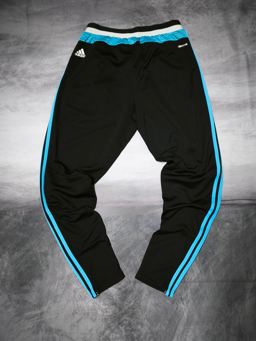 Adidas Olympique de Marseille Trackpants Black/Cyan 2015/16 Size M