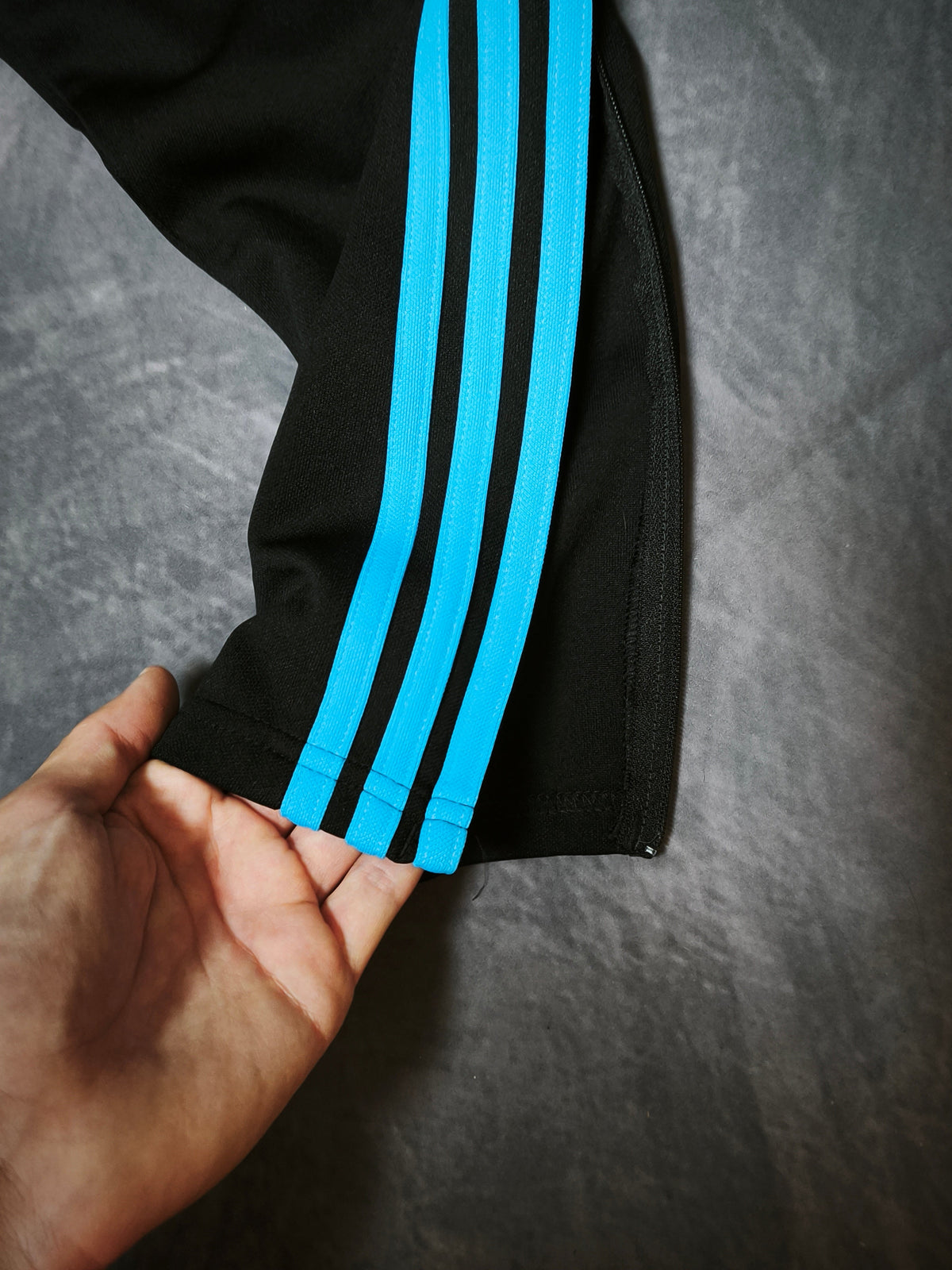 Adidas Olympique de Marseille Trackpants Black/Cyan 2015/16 Size M