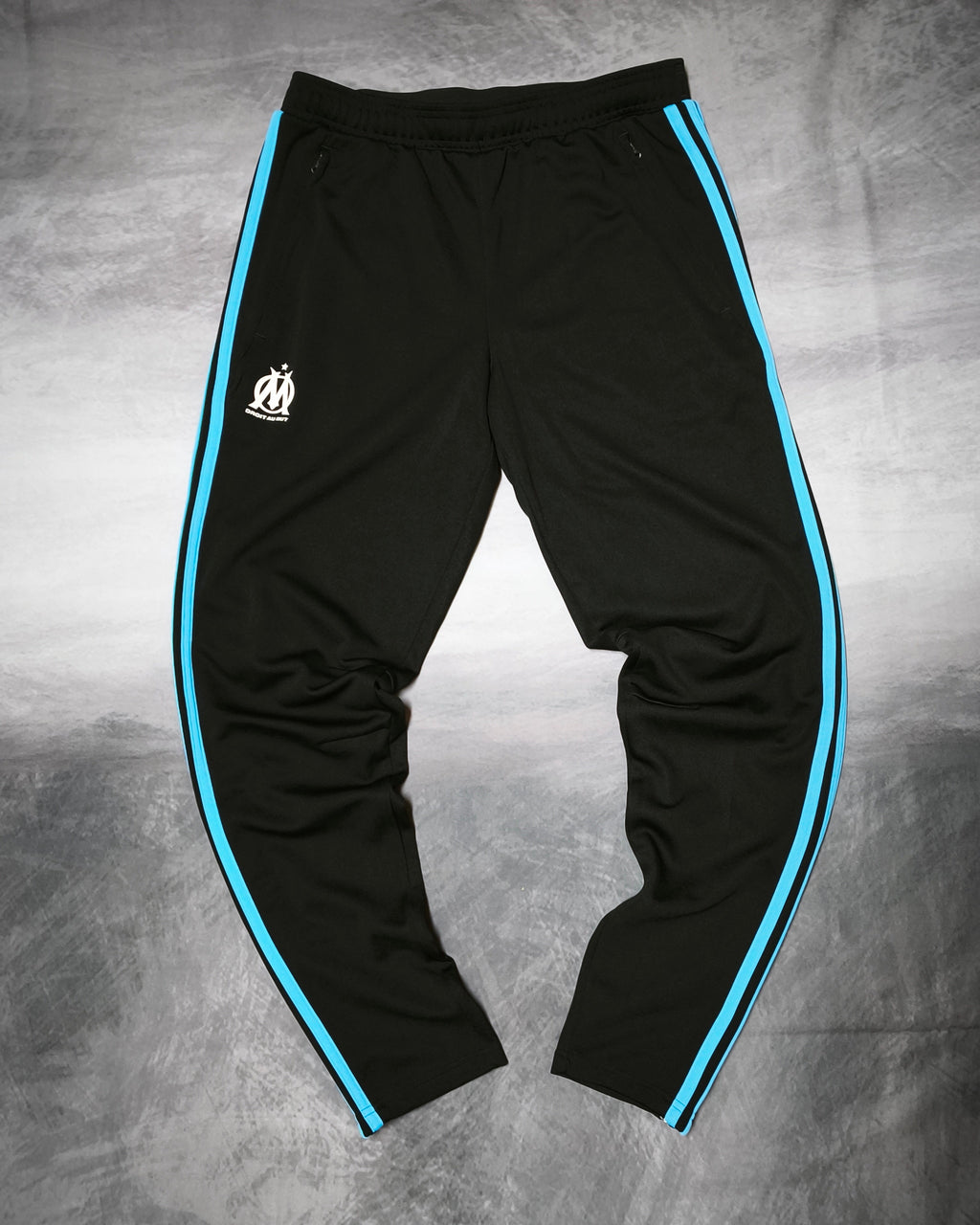 Adidas Olympique de Marseille Trackpants Black/Cyan 2015/16 Size M