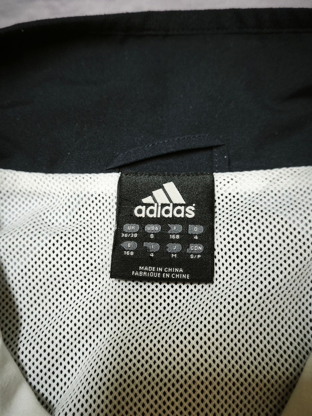 Adidas Olympique de Marseille Track Jacket White/Blue Size S
