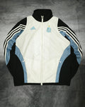 Adidas Olympique de Marseille Track Jacket White/Blue Size S