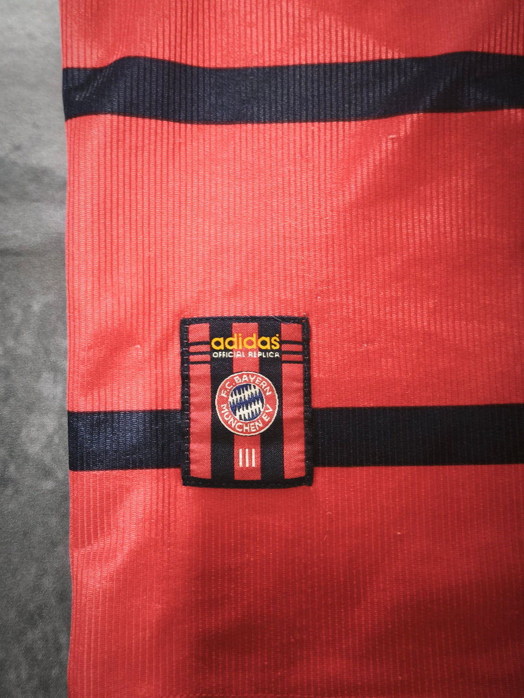 Adidas Bayern Munich Opel 98/99 Jersey Red/White Size M