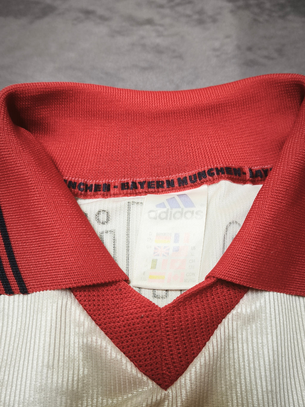 Adidas Bayern Munich Opel 98/99 Jersey Red/White Size M