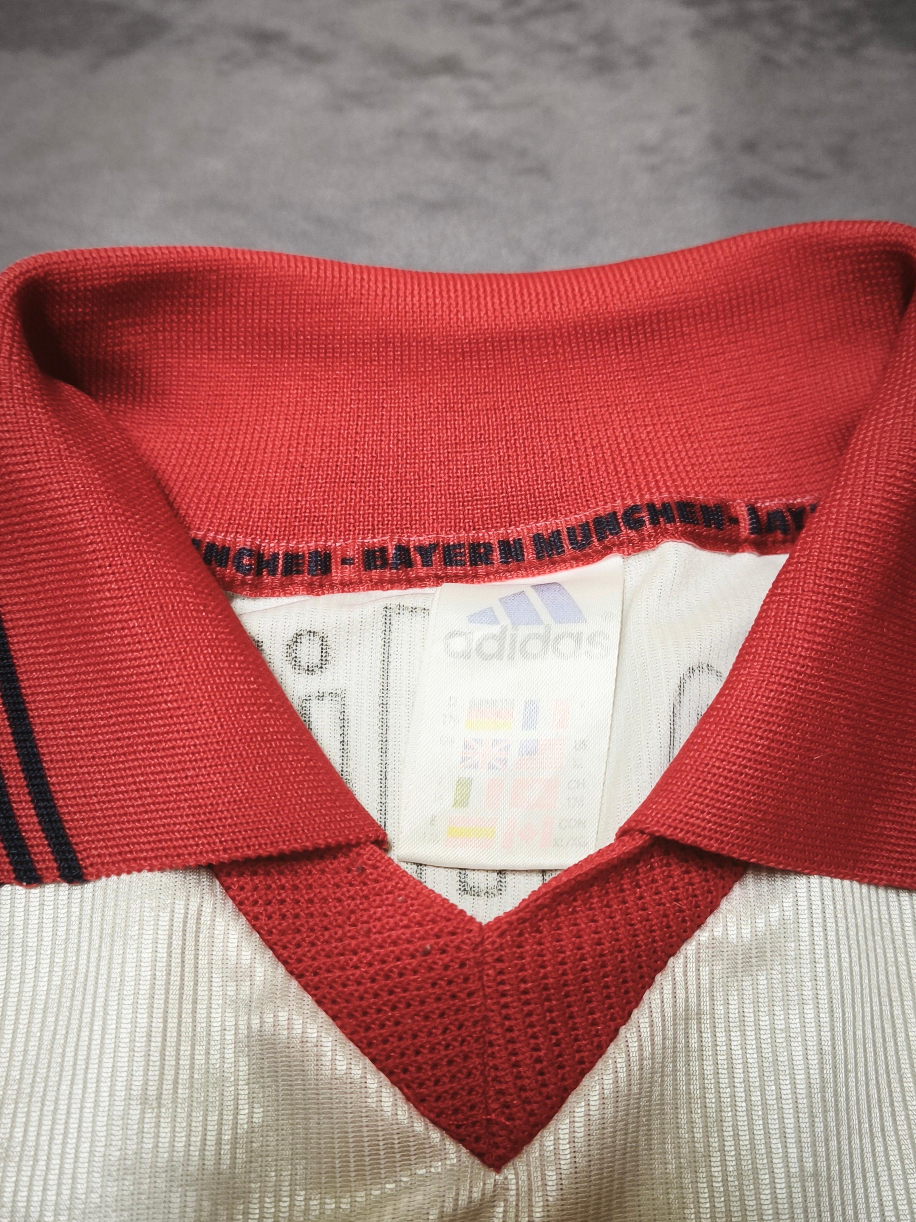 Adidas Bayern Munich Opel 98/99 Jersey Red/White Size M