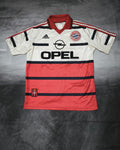 Adidas Bayern Munich Opel 98/99 Jersey Red/White Size M