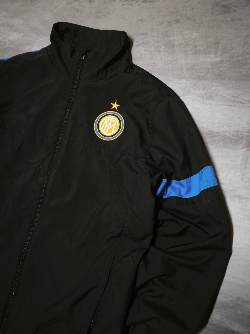 Nike Inter Milan Track Jacket Black/Blue Size M