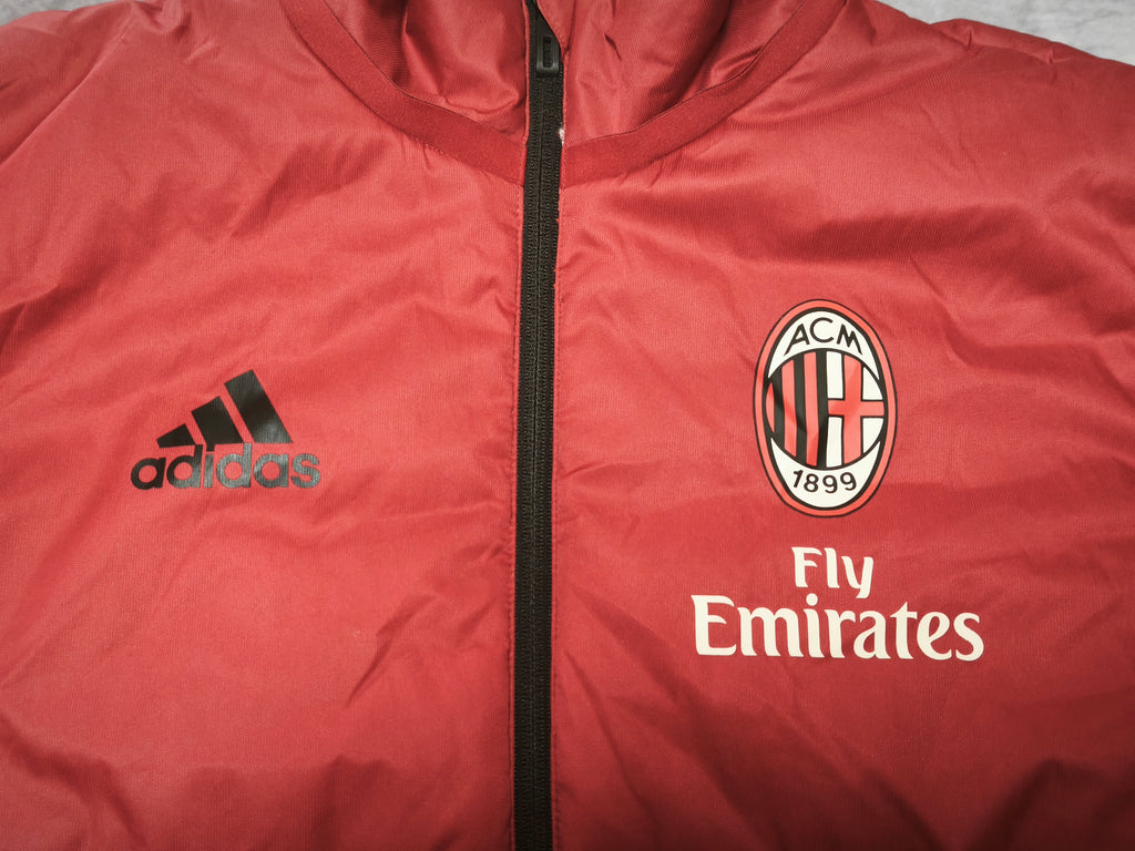 Adidas AC Milan Fly Emirates Winter Jacket Red Size M