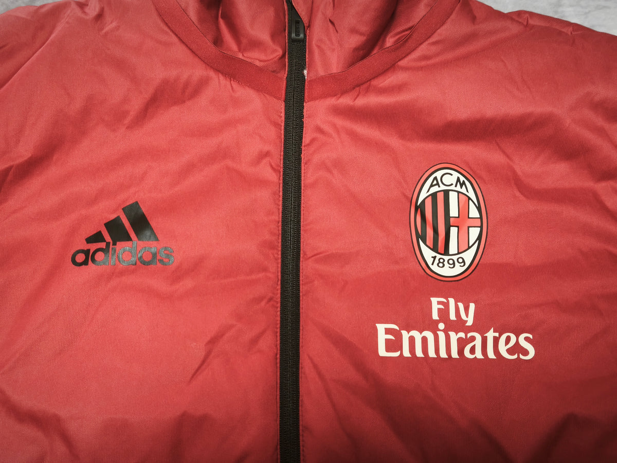 Adidas AC Milan Fly Emirates Winter Jacket Red Size M