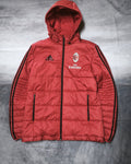 Adidas AC Milan Fly Emirates Winter Jacket Red Size M