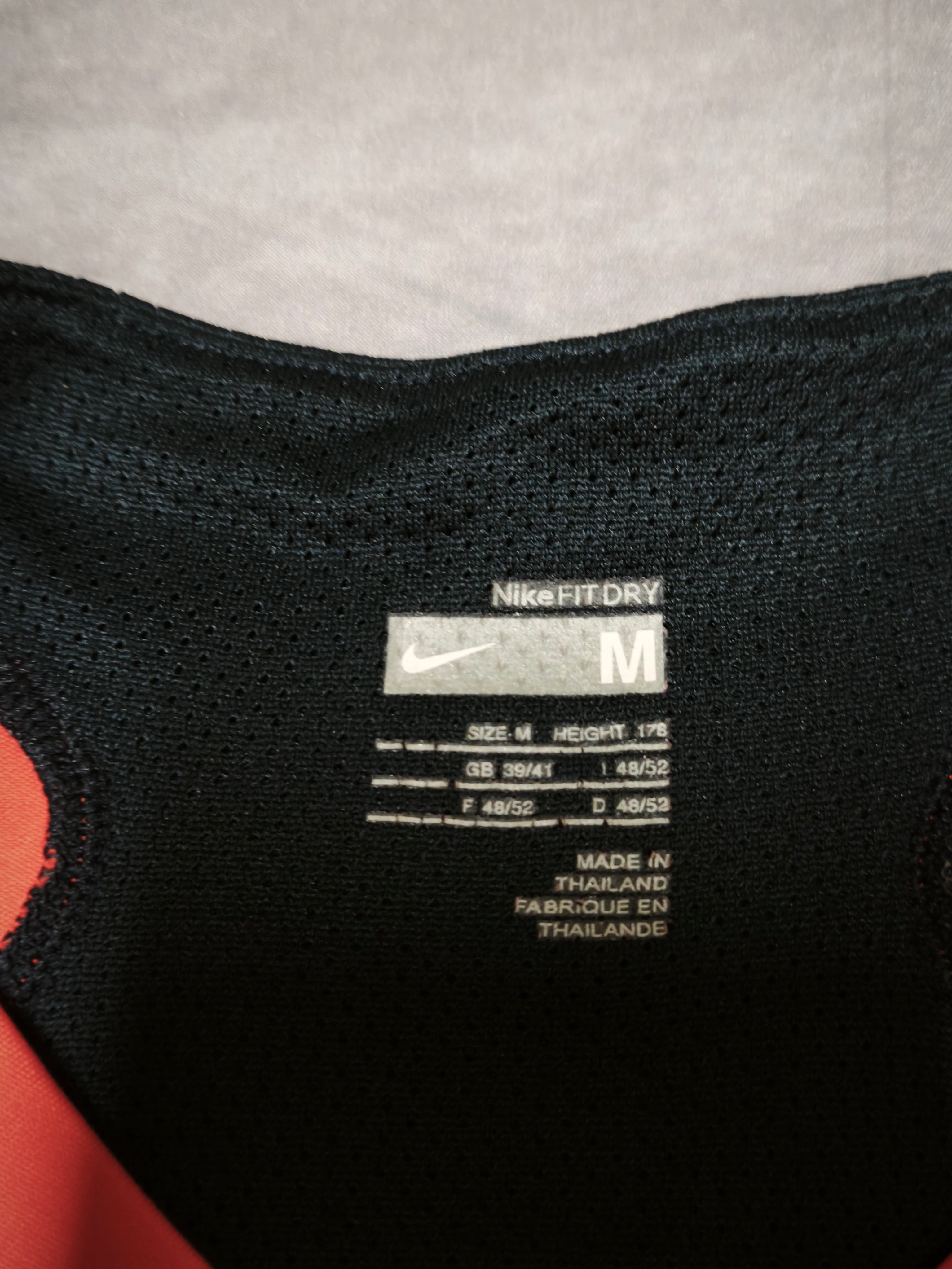 Nike T90 Jersey/Training Shirt Red/Black Size M