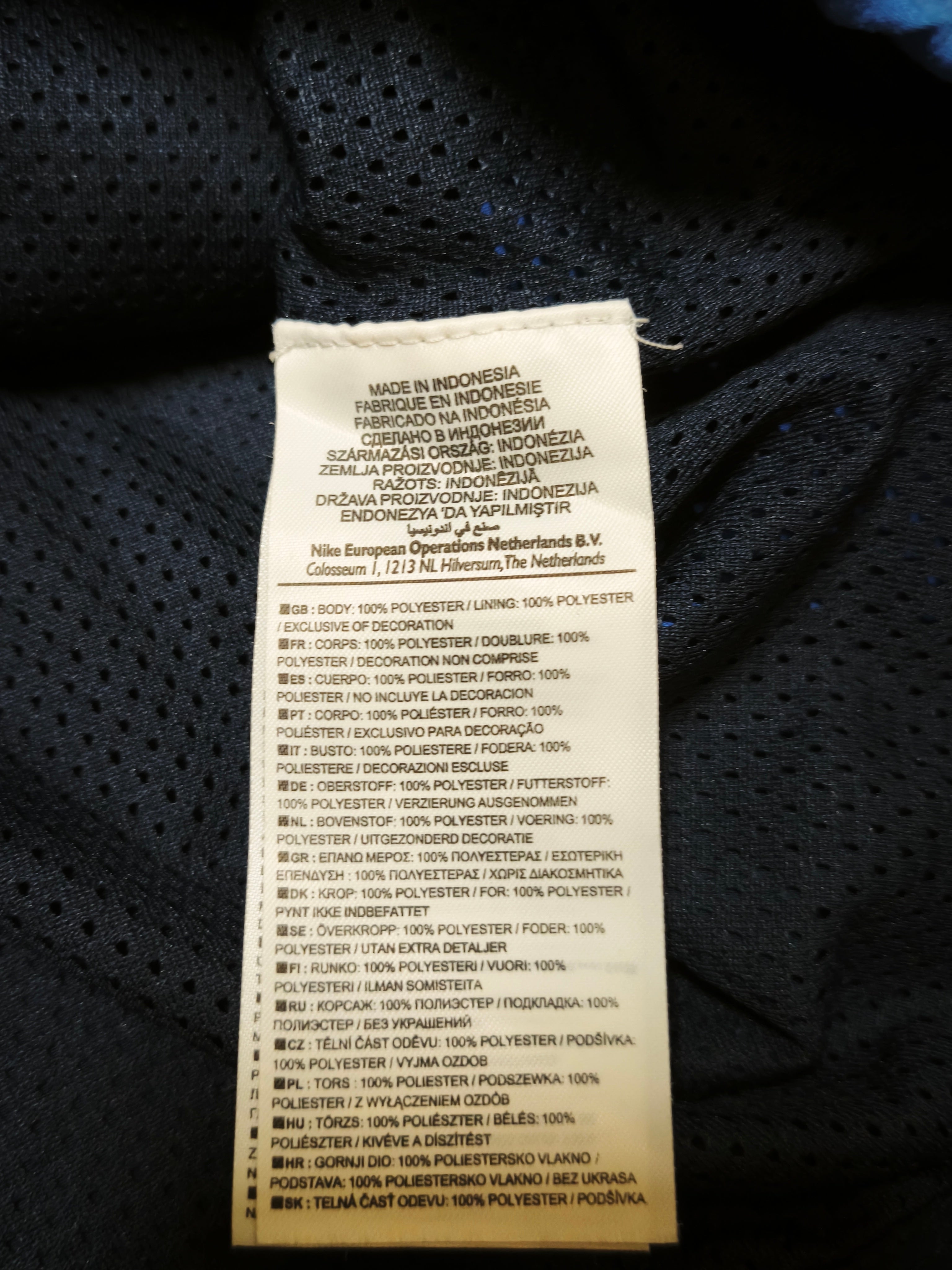 Nike Montpellier SC Trackjacket Blue Size L