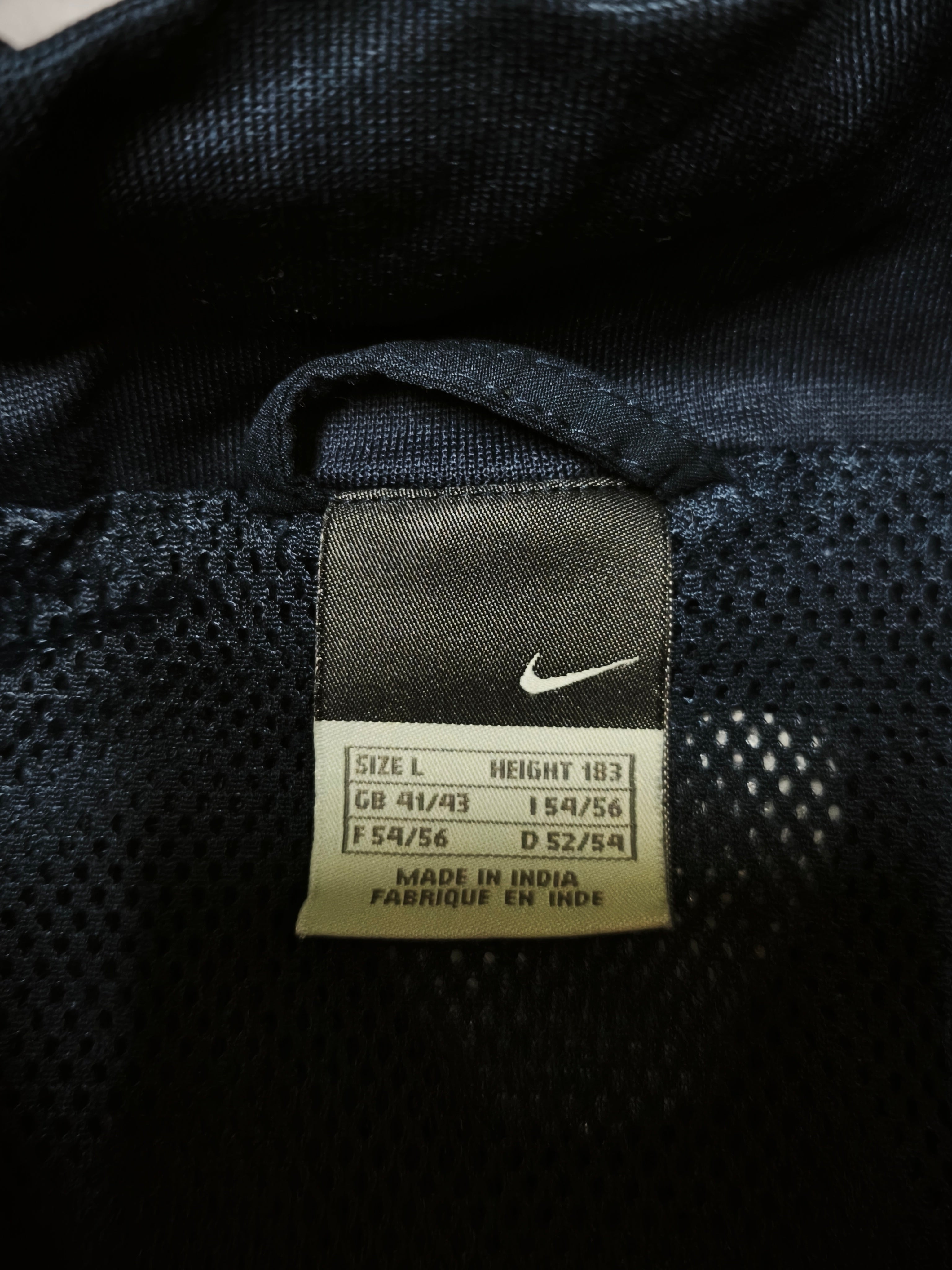 Nike Paris Saint Germain Tracksuit 2004 Thomson Era Black/Blue Size L