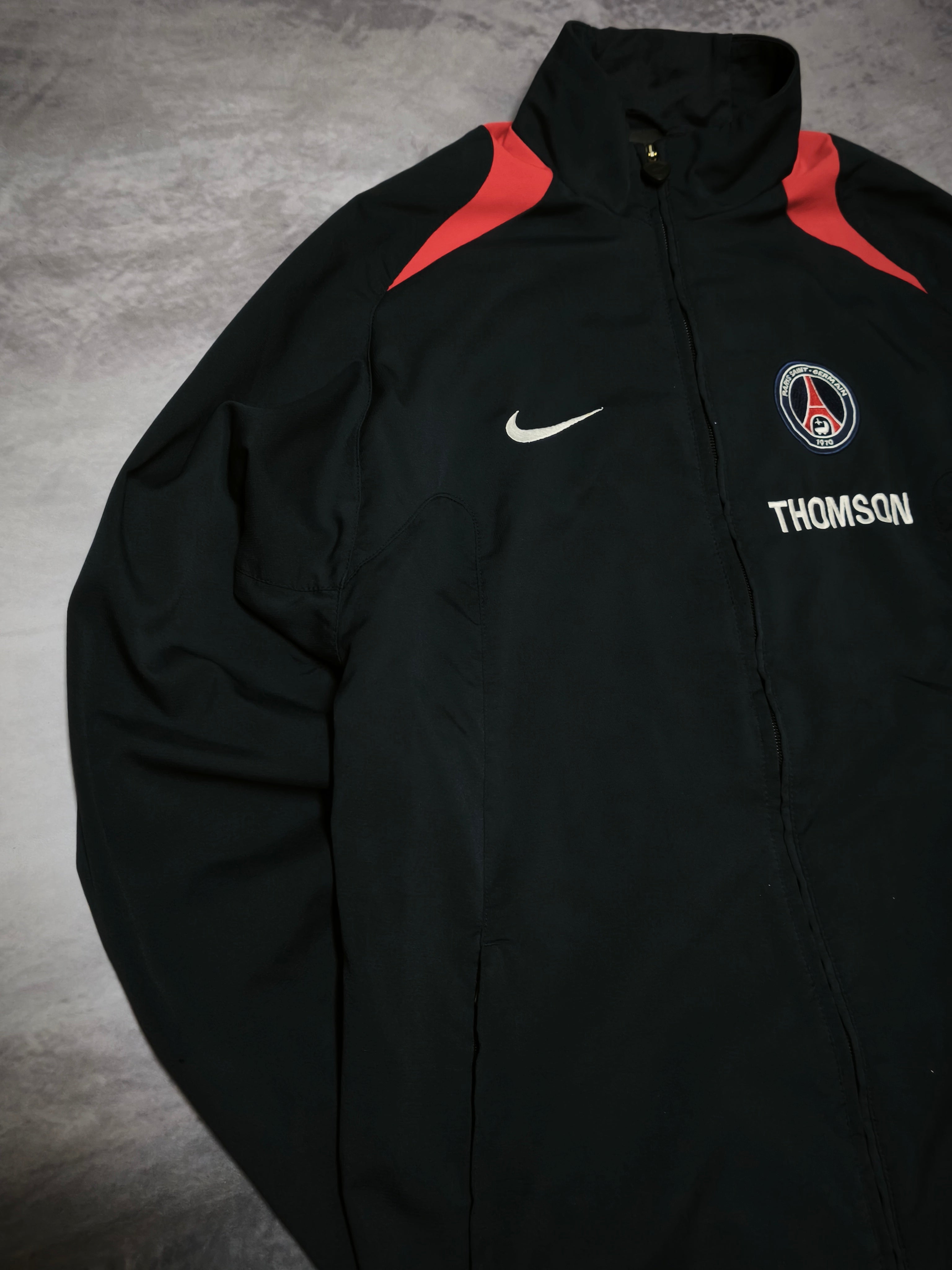 Nike Paris Saint Germain Tracksuit 2004 Thomson Era Black/Blue Size L