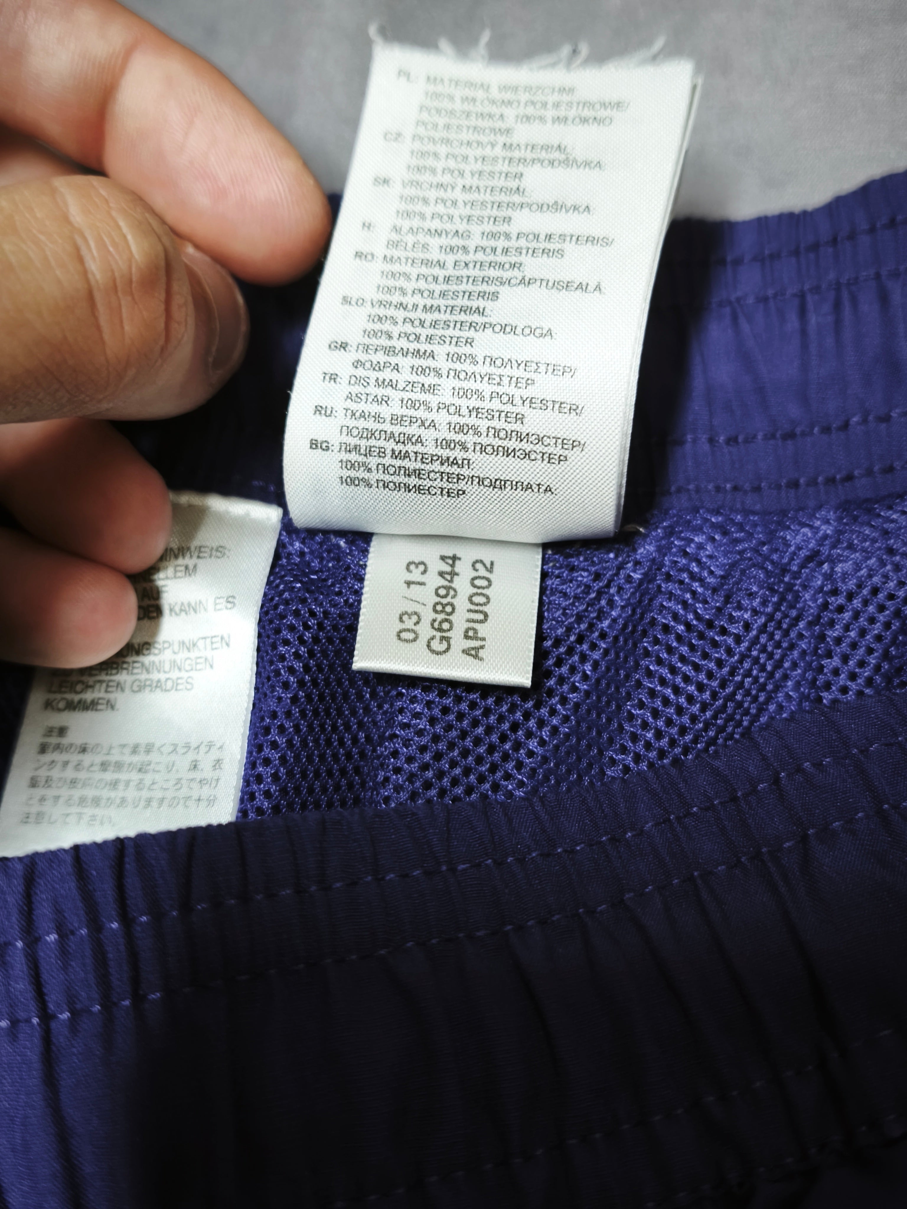 Adidas RSC Anderlecht Tracksuit Purple Size M