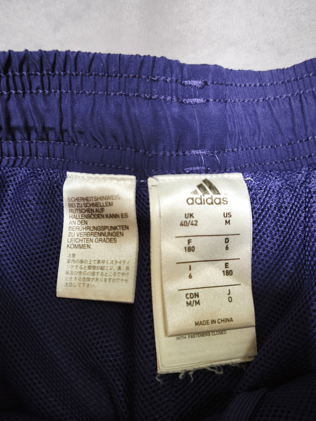 Adidas RSC Anderlecht Tracksuit Purple Size M