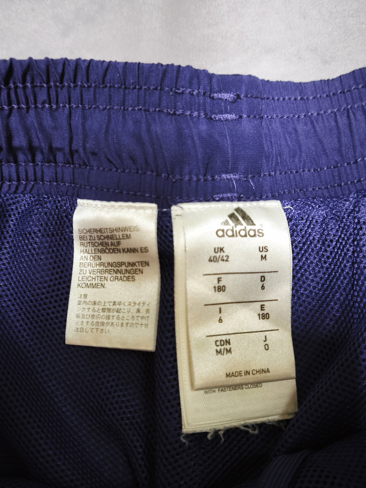 Adidas RSC Anderlecht Tracksuit Purple Size M