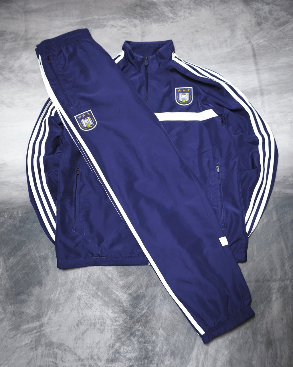 Adidas RSC Anderlecht Tracksuit Purple Size M