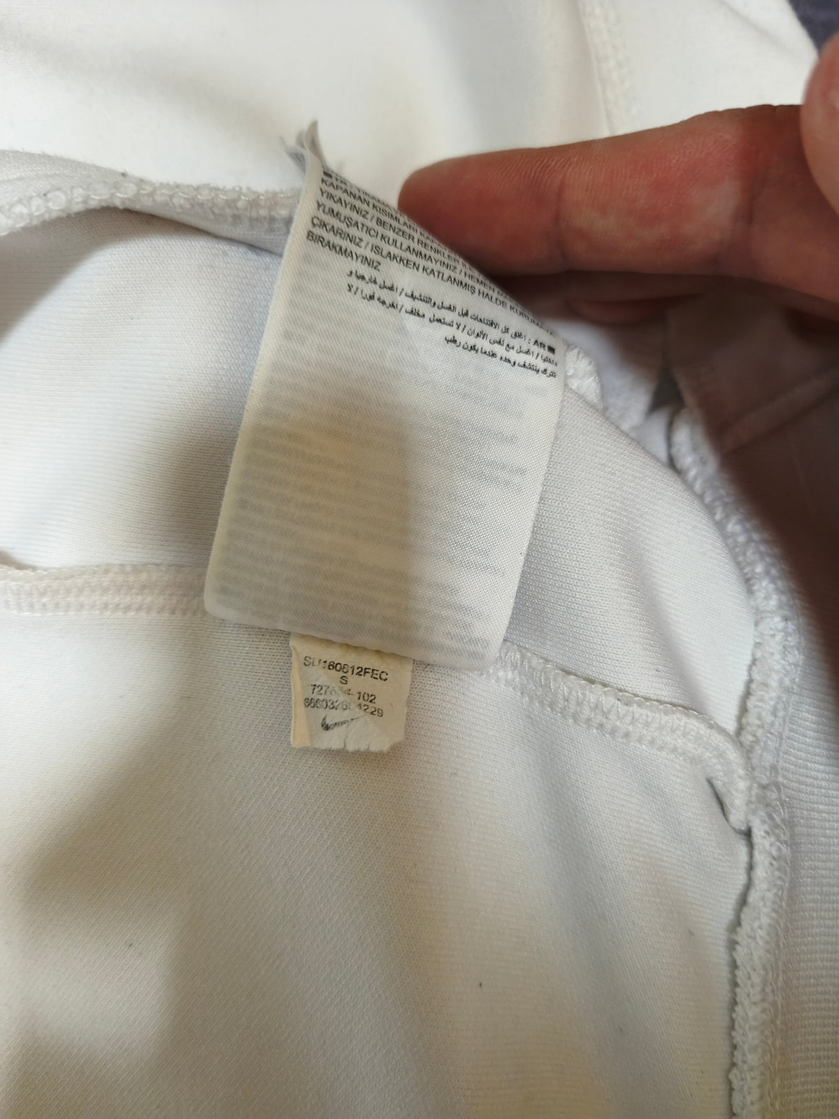Nike FFF Trackjacket White Size S