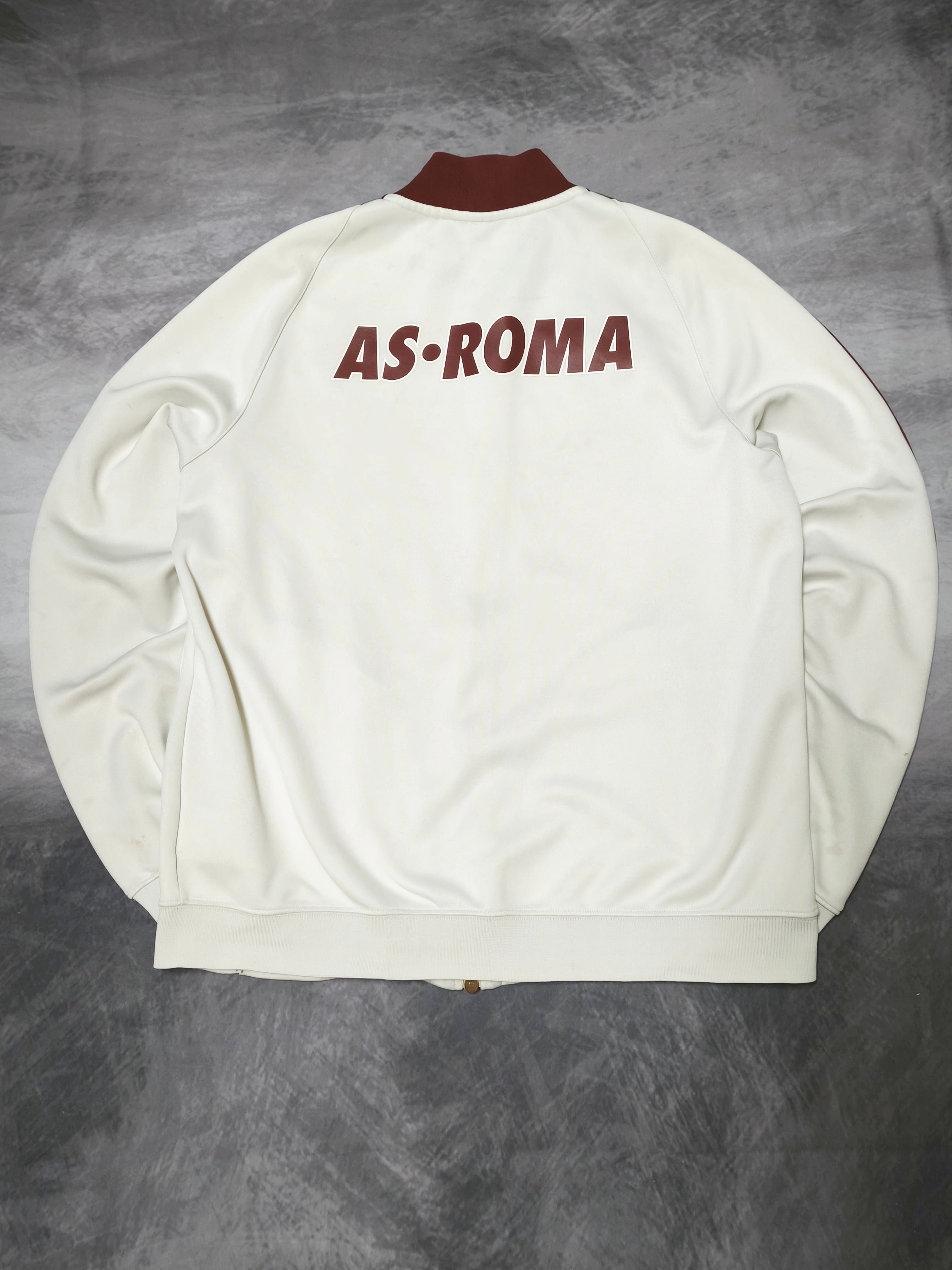 Nike AS Roma Trackjacket White/Red Size L