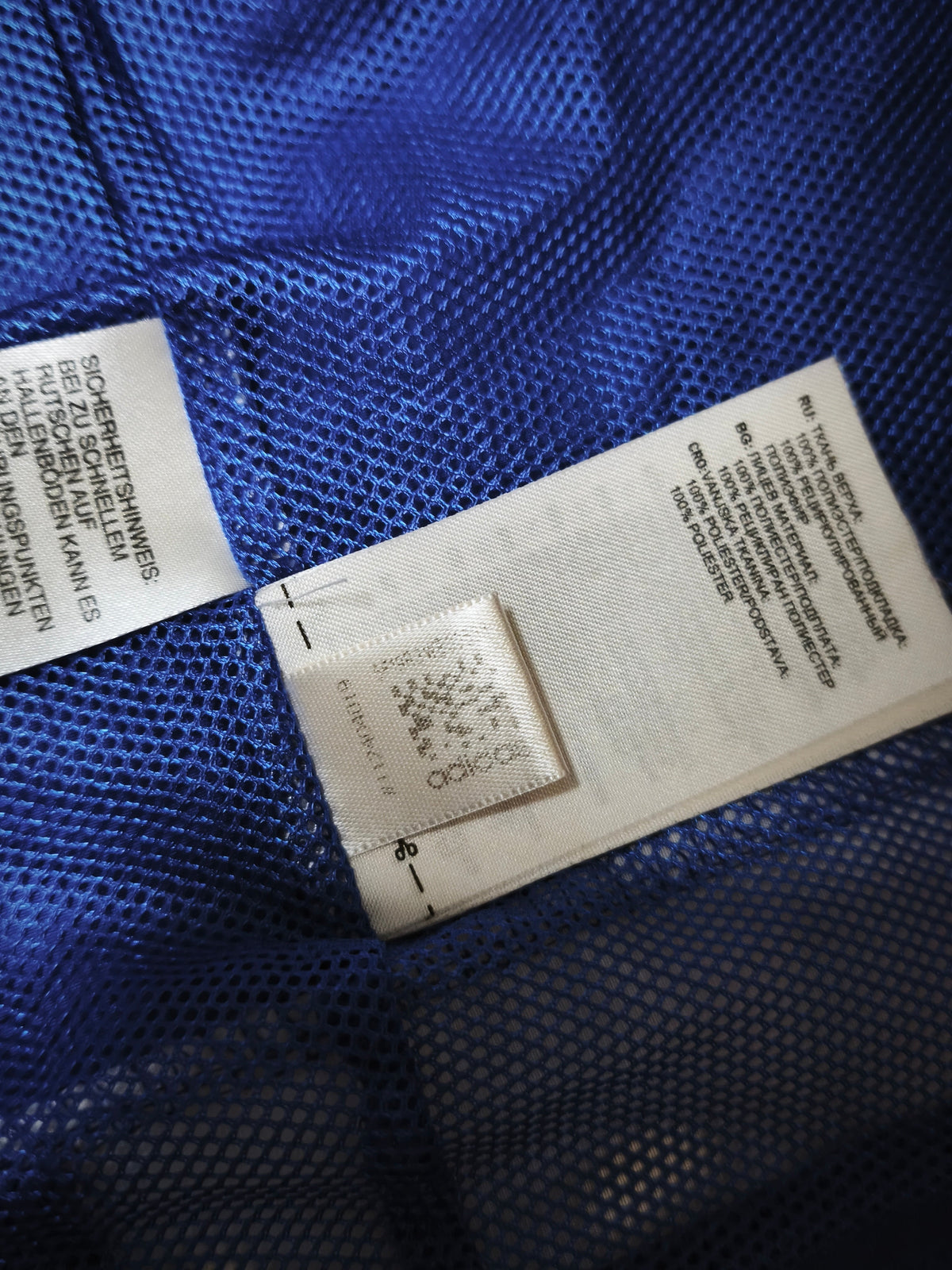 Adidas Chelsea Track Jacket Blue/White Size S