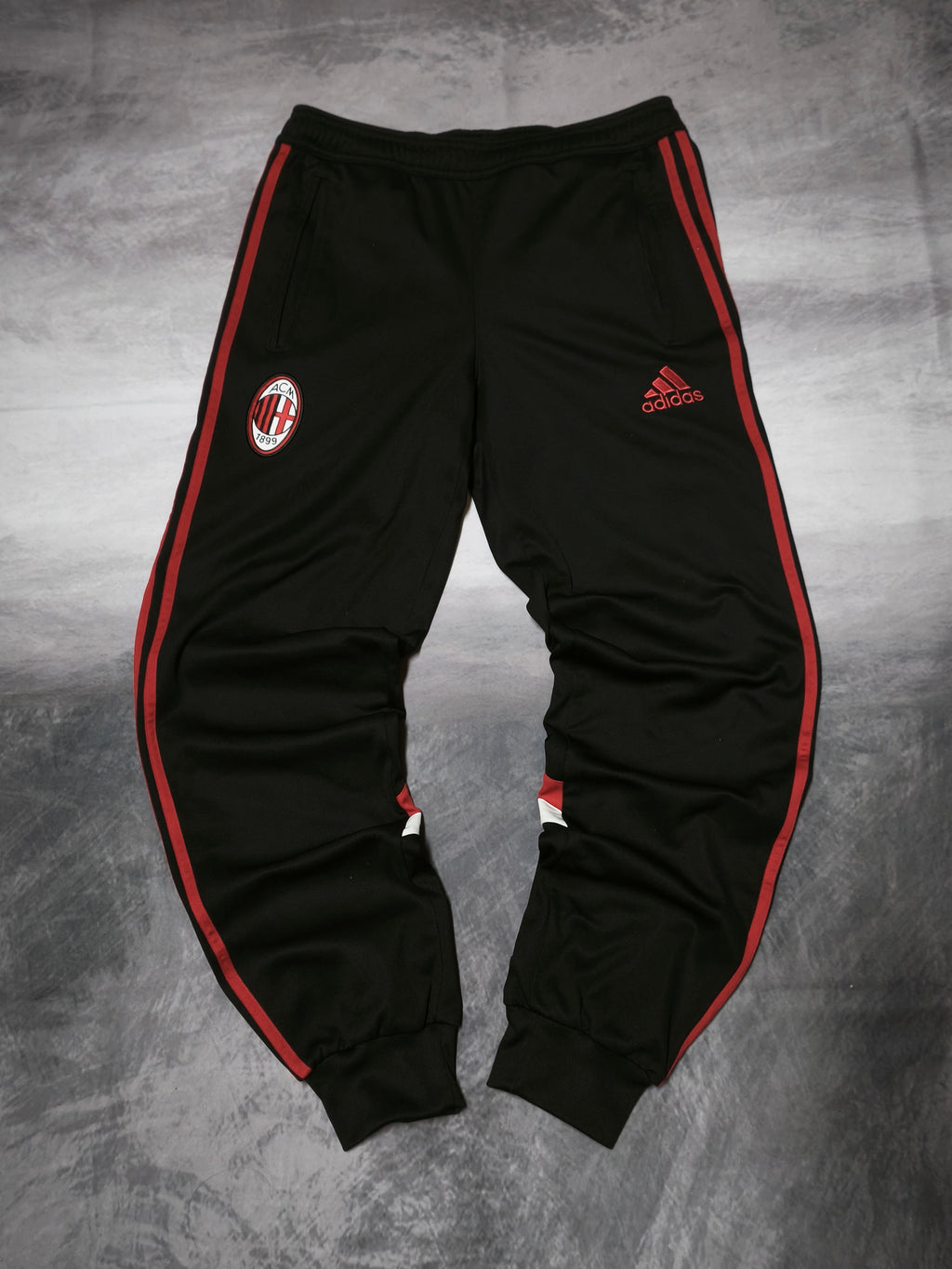 Adidas AC Milan Tracksuit Bwin 2009 Red/Black Size S