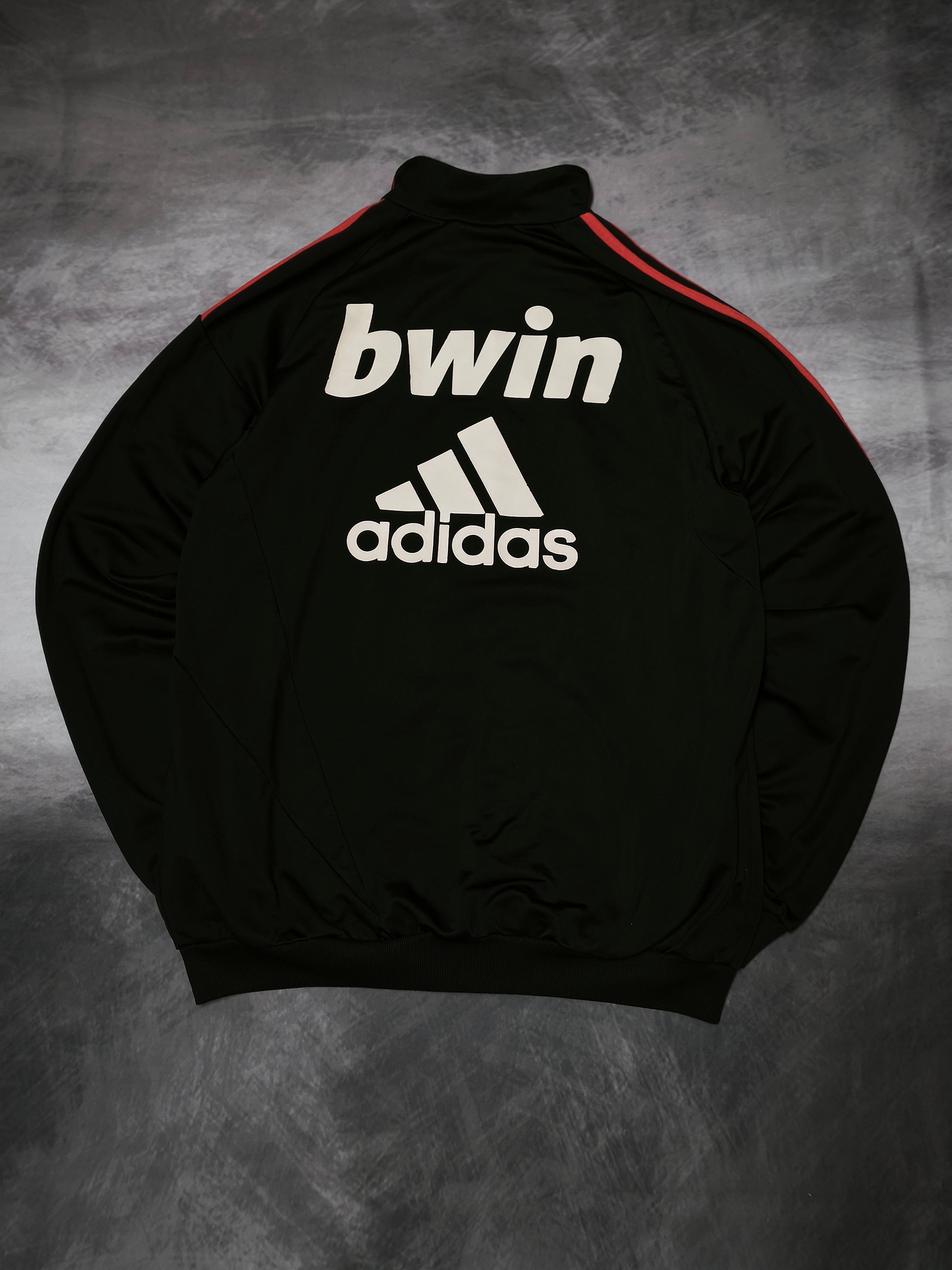 Adidas AC Milan Tracksuit Bwin 2009 Red/Black Size S