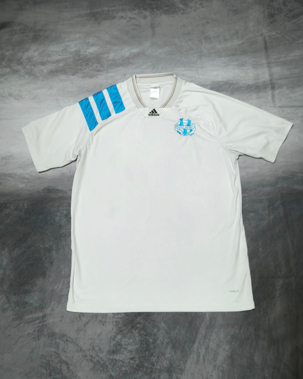 Adidas Olympique de Marseille Jersey White/Blue Size L