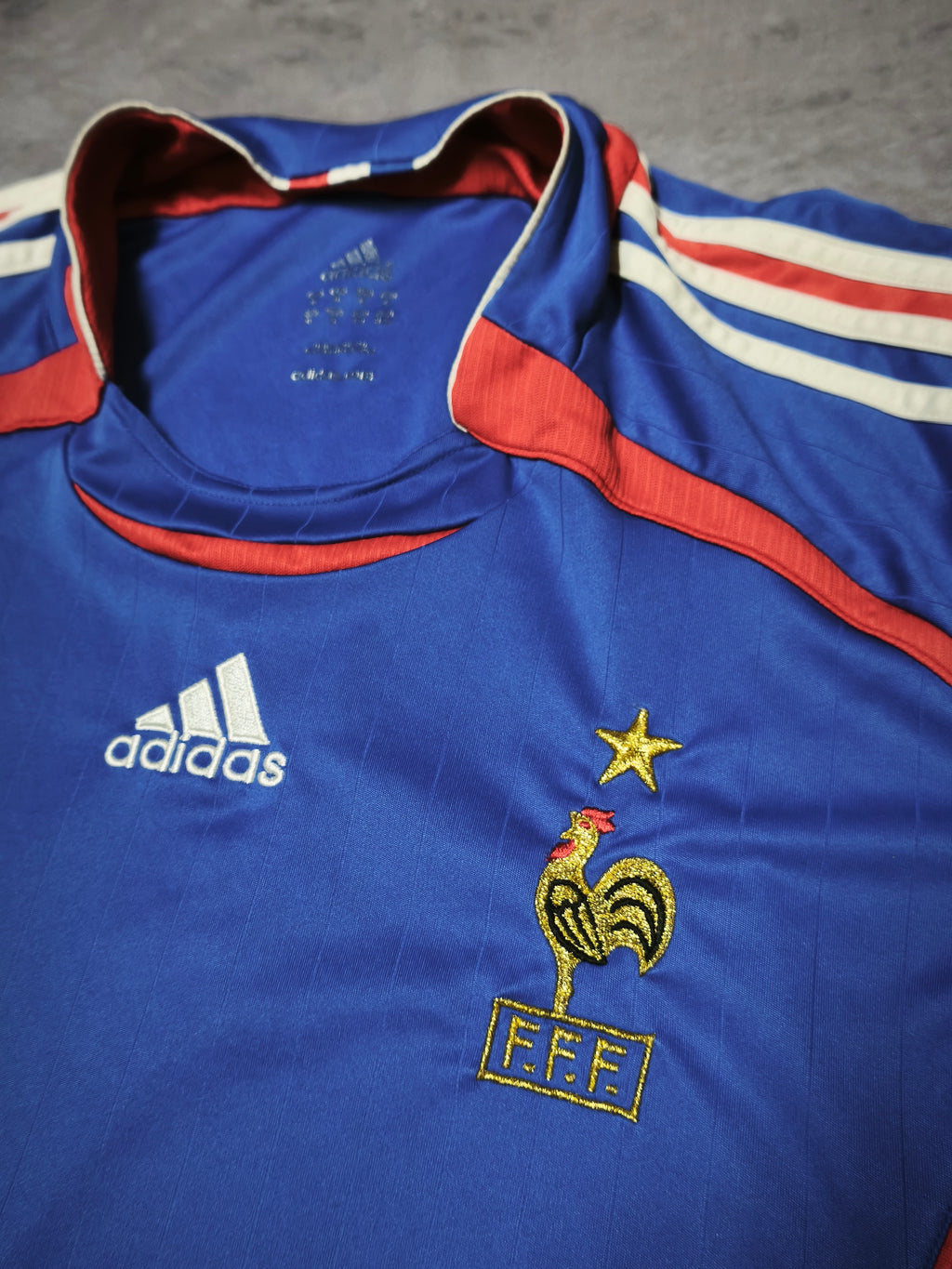 Adidas FFF Jersey Zidane Era Blue Size L