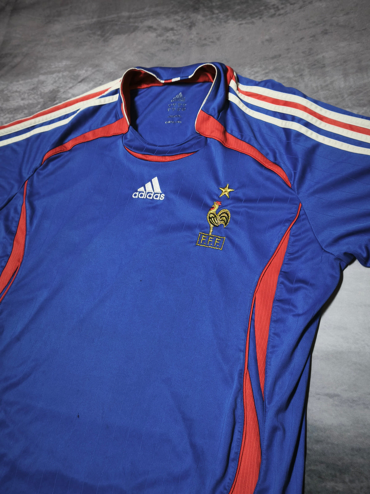 Adidas FFF Jersey Zidane Era Blue Size L