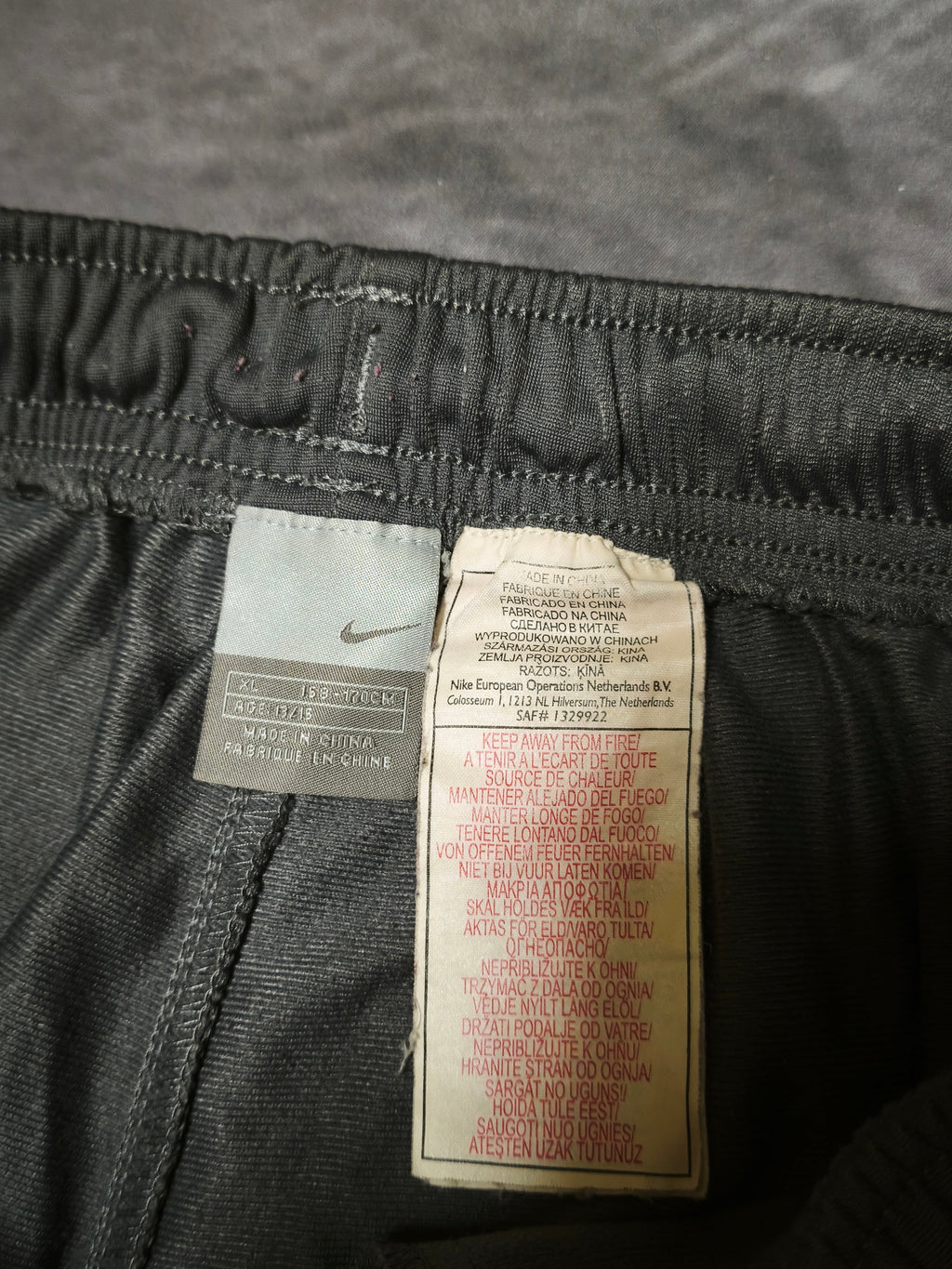 Nike Trackpants Grey Size M