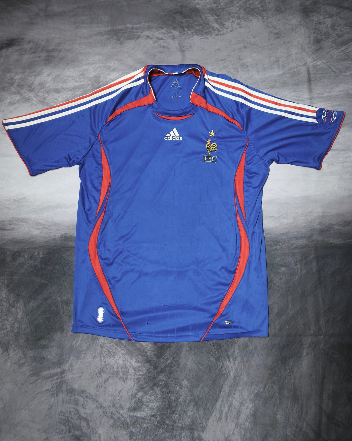 Adidas FFF Jersey Zidane Era Blue Size L