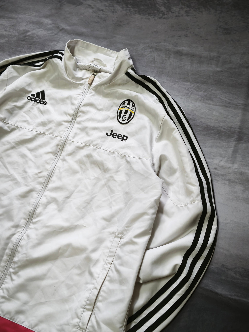 Adidas Juventus Turin Track Jacket White/Black Size L