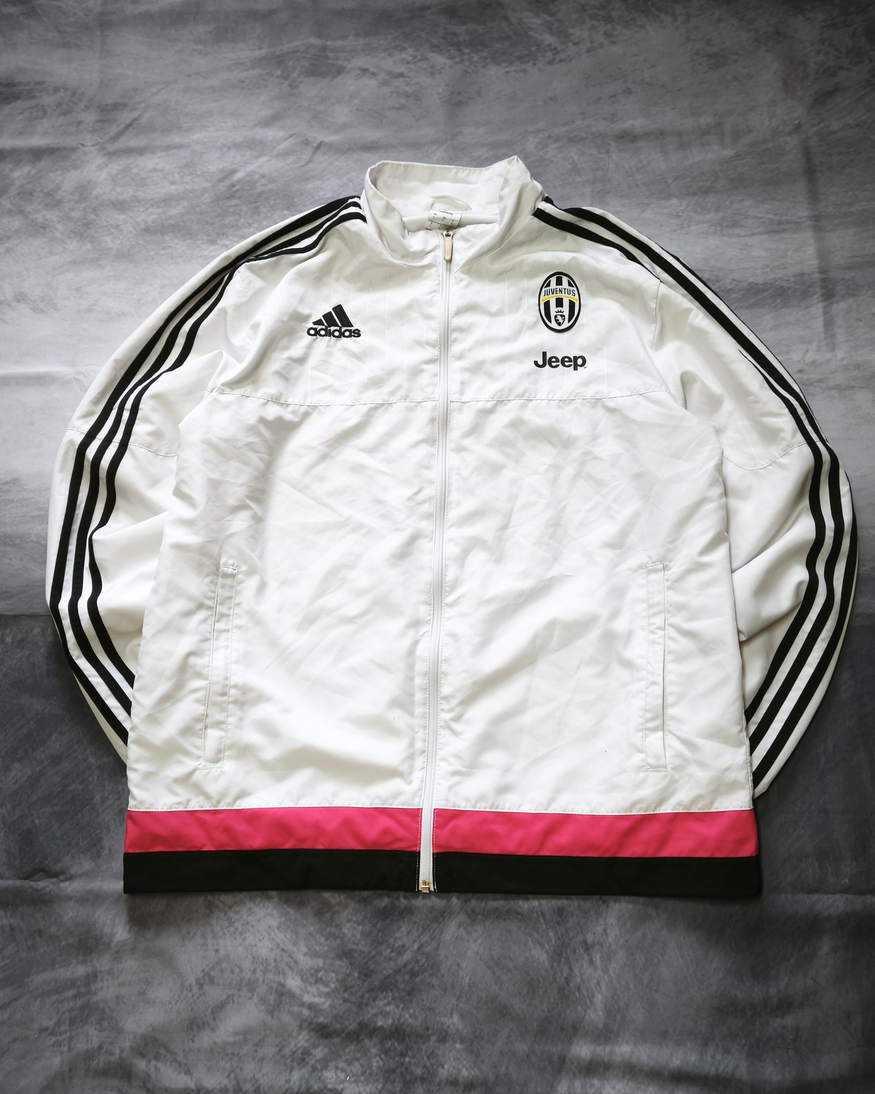 Adidas Juventus Turin Track Jacket White/Black Size L