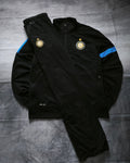 Nike Inter Milan Tracksuit Black/Blue Size XL