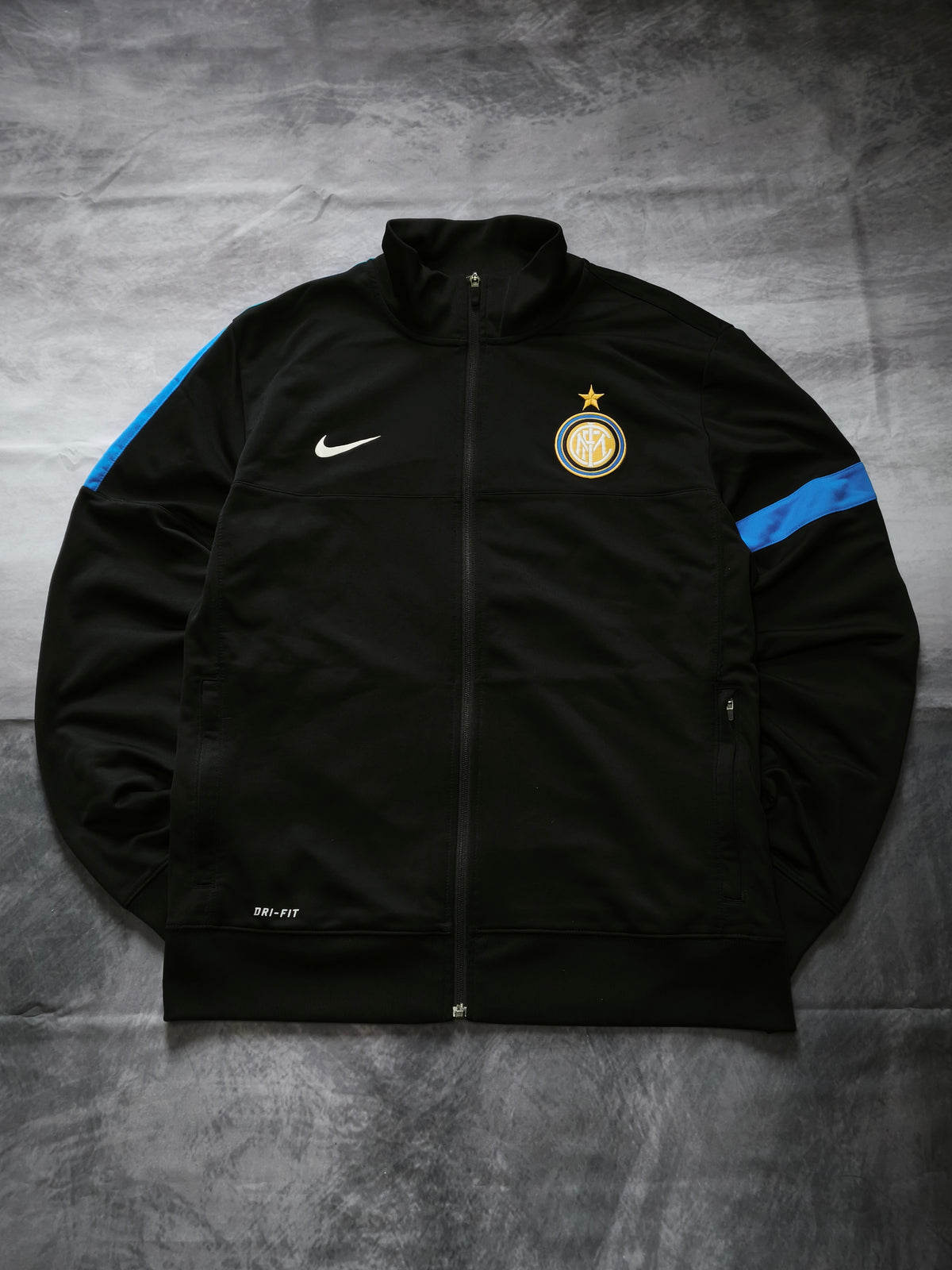 Nike Inter Milan Tracksuit Black/Blue Size XL